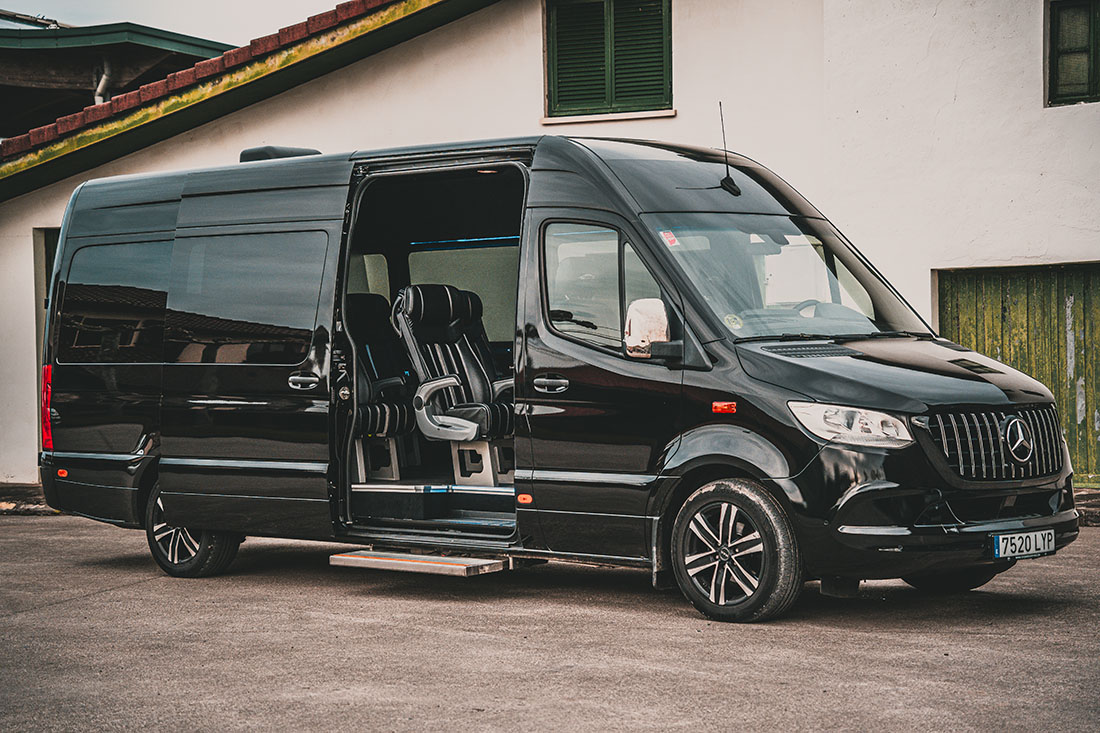 Luxury minibus for group travel